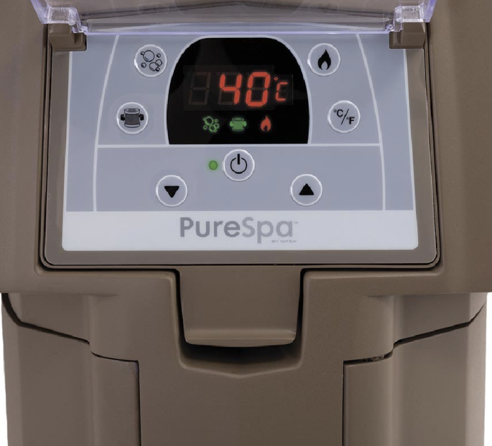 Spa Gonflable – INTEX – Sahara 4 places + Couverture Thermique – DESTOCKAGE – Image 2