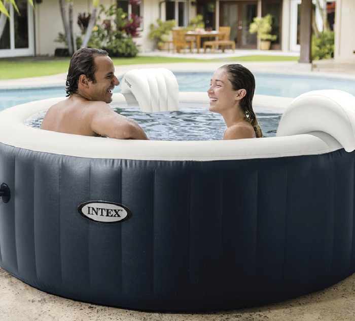 Spa Gonflable – INTEX – Blue Navy 6 places + Couverture Thermique – DESTOCKAGE – Image 6