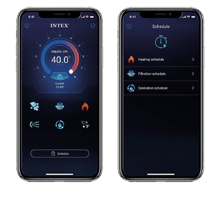 Spa Gonflable – INTEX – Baltik 4 places + Couverture Thermique – DESTOCKAGE – Image 3