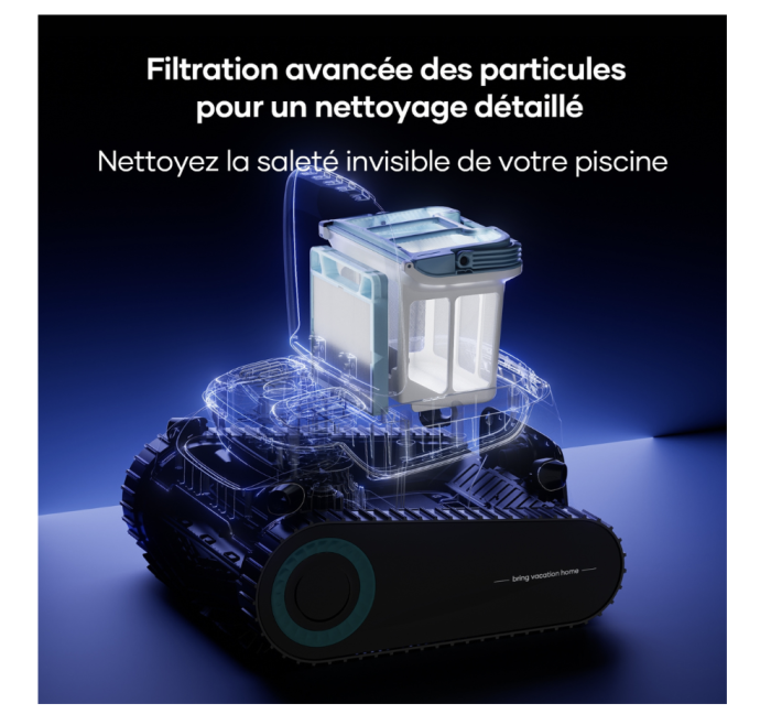 Nettoyeur de piscine robot sans fil Aiper Scuba S1 Pro – Image 2