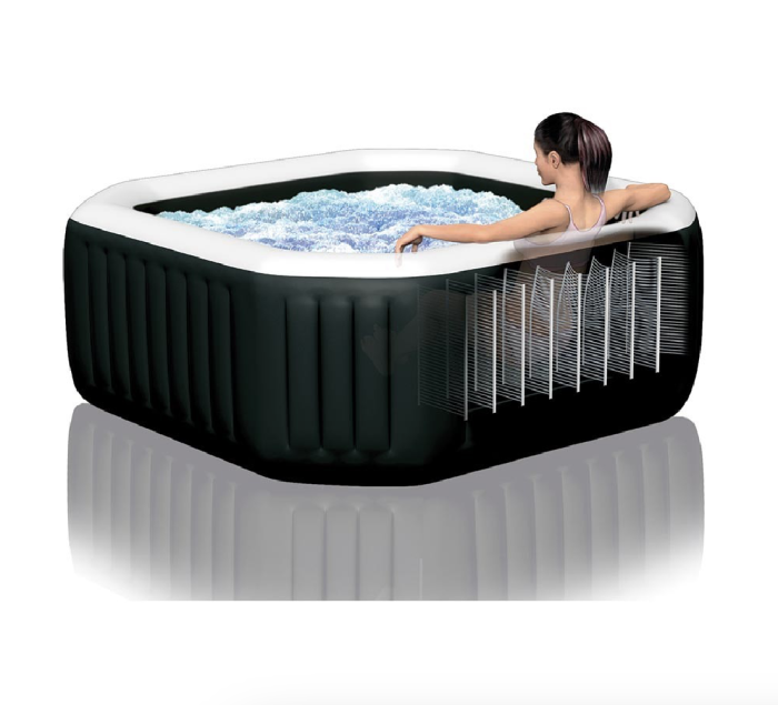 Spa Gonflable – INTEX – Carbone 6 places + Couverture Thermique – DESTOCKAGE – Image 3