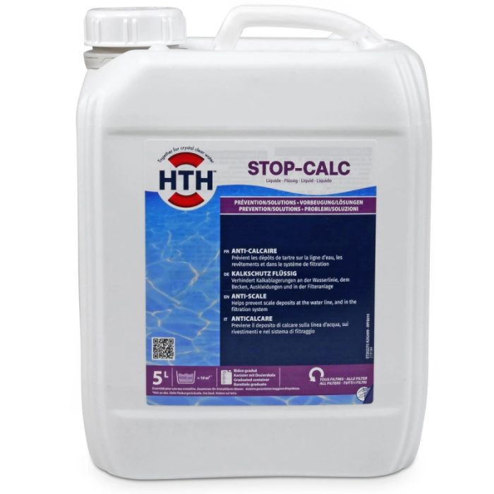 Anti-calcaire liquide hth STOP-CALC 5 litres – Image 1