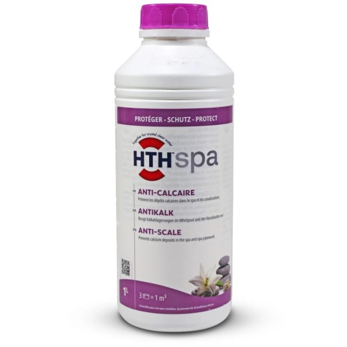 Anti-calcaire non moussant hth Spa 1 litre – Image 1