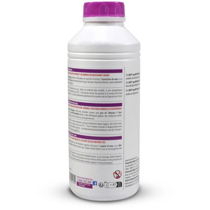 Anti-écume (anti-mousse) hth Spa - 1 litre – Image 2