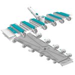 Balai rectangulaire flexible Bayrol - modèle 411034