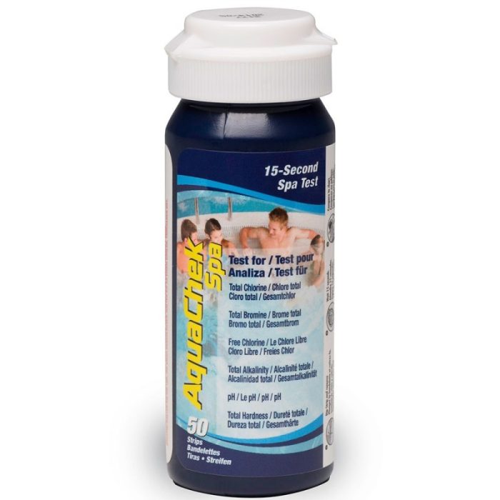 Boîte de 50 bandelettes d'analyse AquaChek Spa 6-en-1 – Image 1