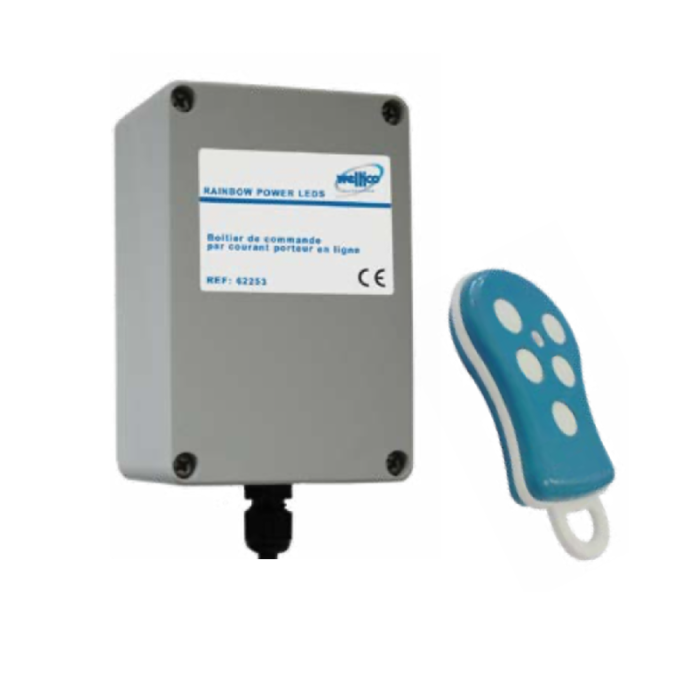Boitier CPL + télécommande pour LED Weltico (Rainbow Power) – Image 1