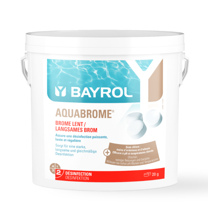 Brome Bayrol Aquabrome pastilles 20 g. désinfection piscine – Image 3