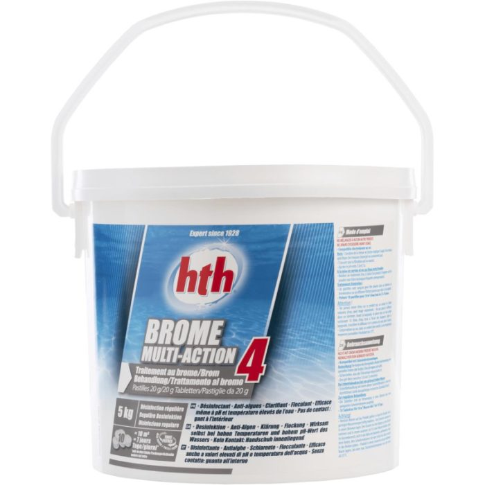 Brome multifonction hth® BROME 4 Actions en pastilles 20 g – Image 3