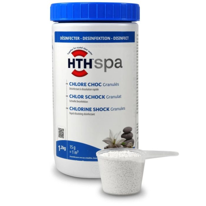 Chlore choc hth Spa granulés - 1,2 kg – Image 1
