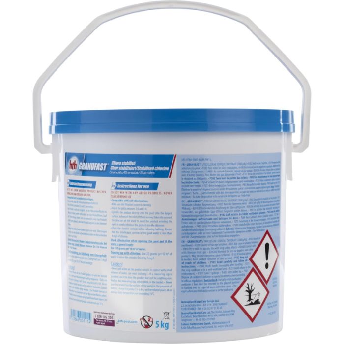 Chlore choc stabilisé hth® GRANUFAST - 5kg – Image 4