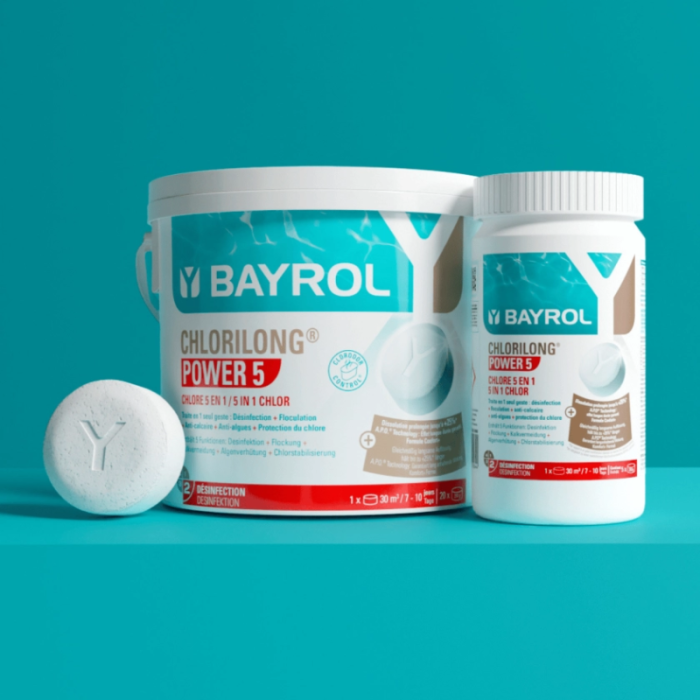 Chlore multifonctions Bayrol Chlorilong Power 5 fonctions – Image 2