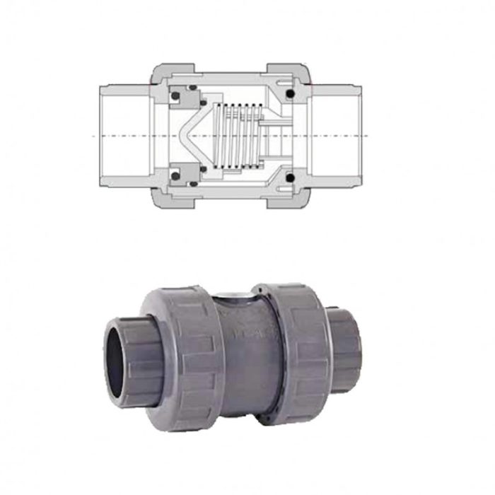 Clapet anti-retour à ressort – Image 1