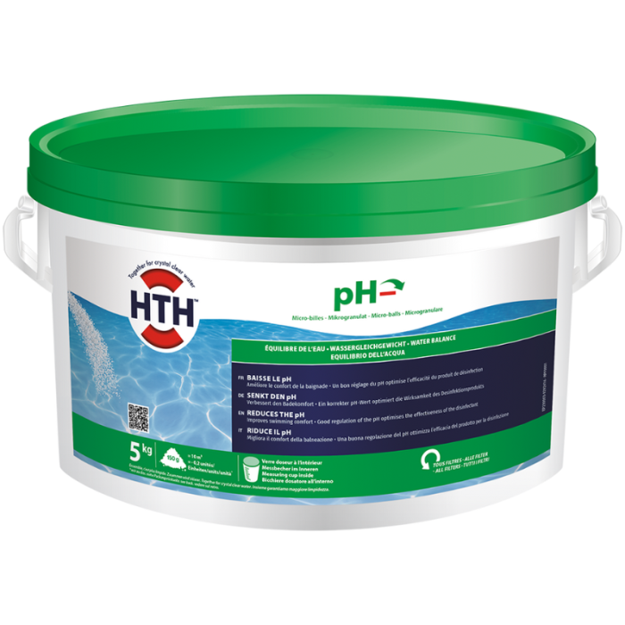 Correcteur de pH hth® MOINS micro-billes - 5 kg – Image 1