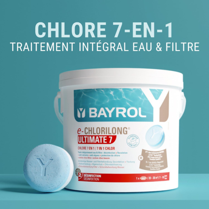 Chlore multifonctions Bayrol Chlorilong ULTIMATE 7 – Image 2