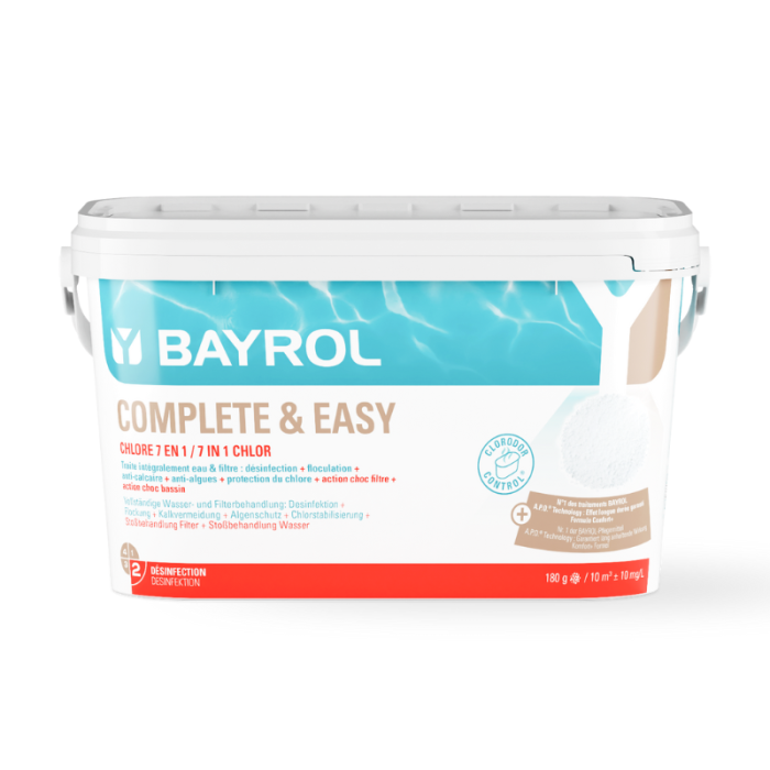Désinfectant sans sulfate de cuivre Bayrol Complete & Easy – Image 2
