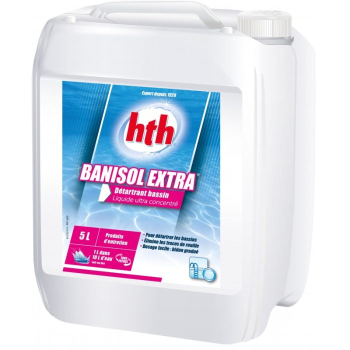 Détartrant liquide pour piscine hth BANISOL Extra - 5 litres – Image 2