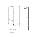 Douche extérieure AstralPool Angel – Image 2