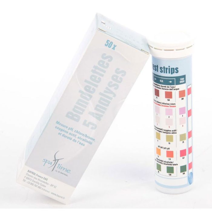 Etui de 50 bandelettes 5 analyses - Bayrol SpaTime – Image 2