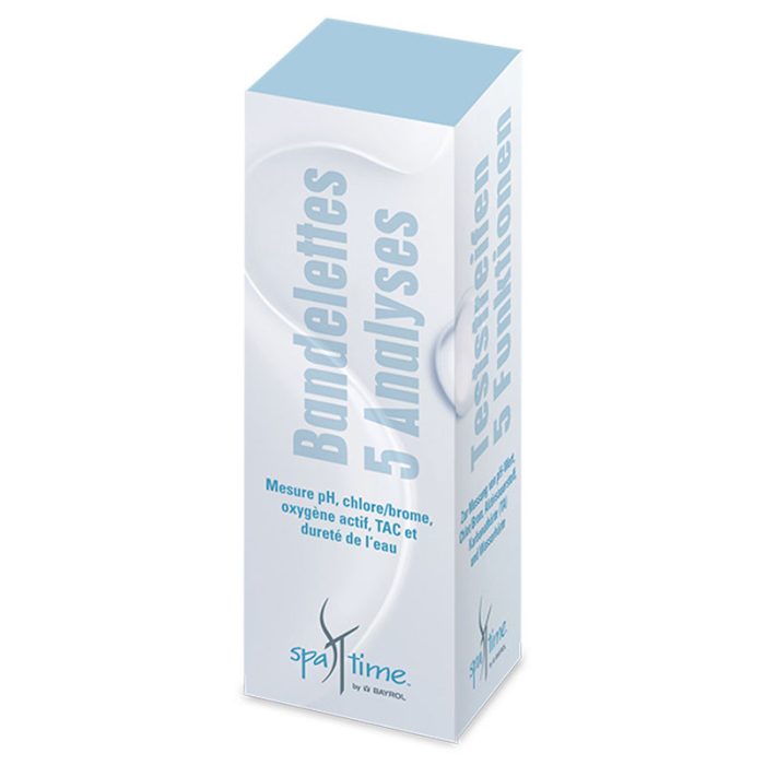 Etui de 50 bandelettes 5 analyses - Bayrol SpaTime – Image 1