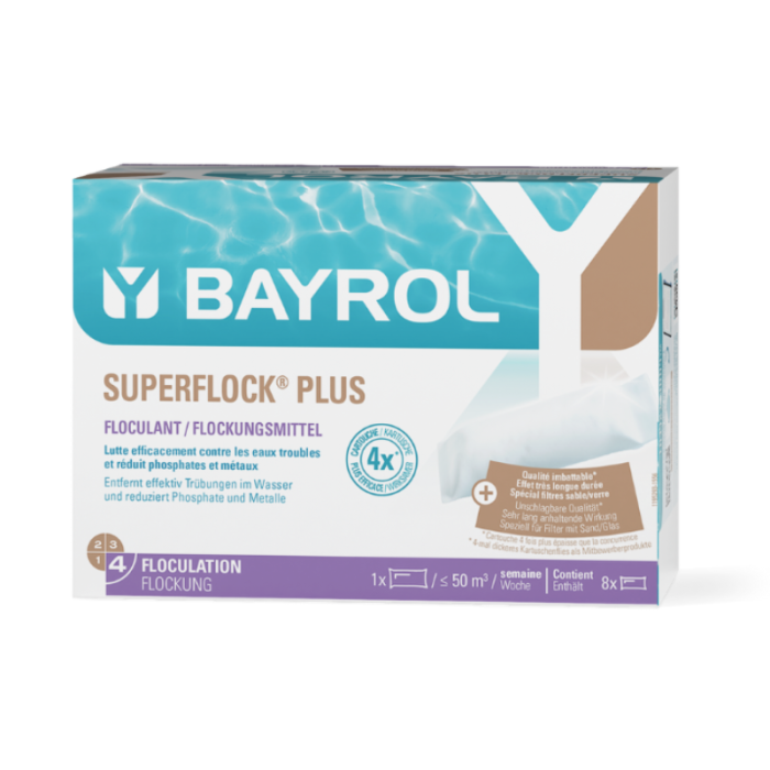 Floculant Bayrol Superflock Plus pour filtres à sable – Image 2