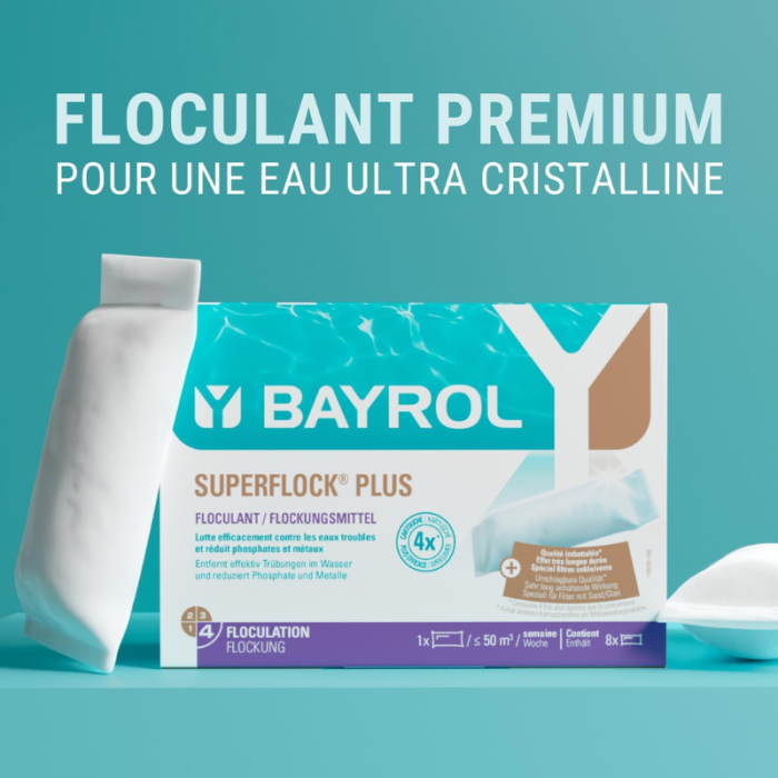 Floculant Bayrol Superflock Plus pour filtres à sable – Image 6