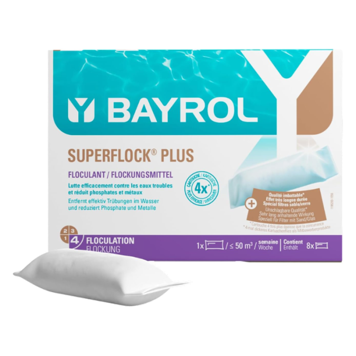 Floculant Bayrol Superflock Plus pour filtres à sable – Image 1