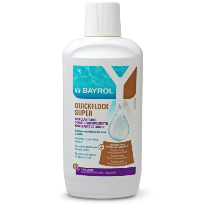 Floculant liquide effet clarifiant Bayrol Quickflock Super - 1 L – Image 1