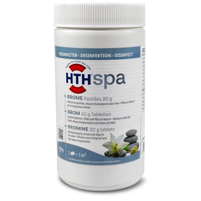 Brome HTH Spa désinfection régulière pastilles 20 g. - 1 kg – Image 3