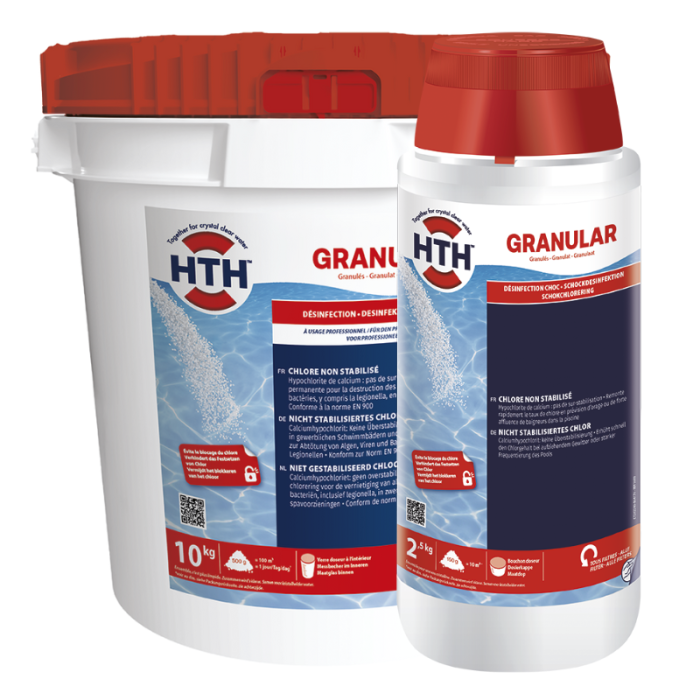 Hypochlorite de calcium - Chlore choc hth® GRANULAR – Image 1