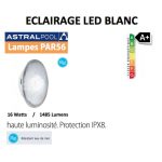 Kit construction béton / Liner, éclairage à LED blanche et coffret 100 V.A. – Image 2