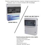 Kit construction béton / Liner, éclairage LED couleur, télécommande, coffret 100 V.A. – Image 3