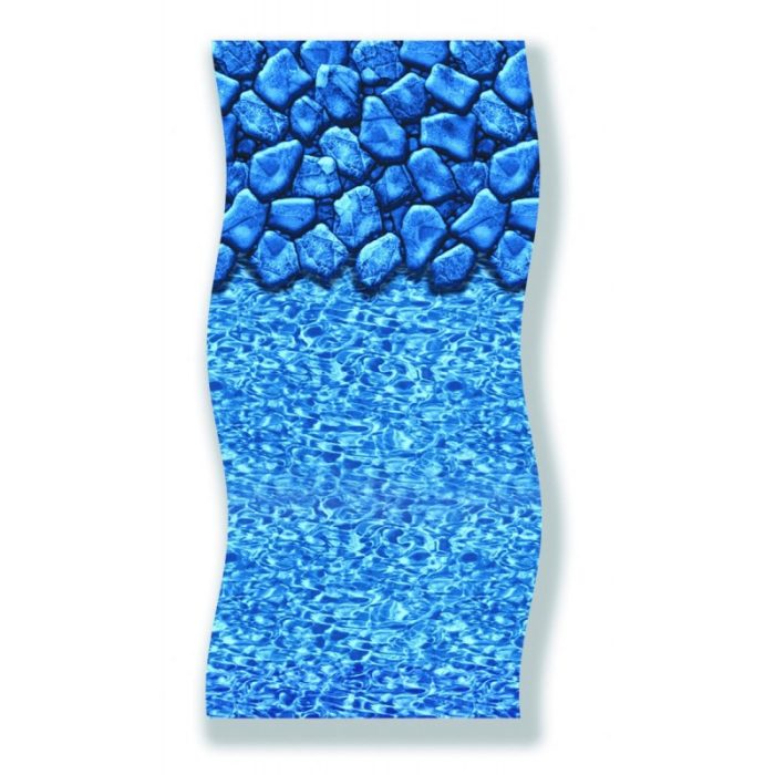 Liner overlap Swimline décor Boulder pour piscine hors-sol – Image 1