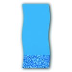 Liner overlap Swimline décor Swirl pour piscine hors-sol