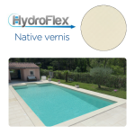 Liner PVC armé 150/100e Native supérieur verni uni Hydroflex – Image 3