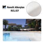 Liner PVC armé 180/100e uni antidérapant Alkorplan Relief – Image 2