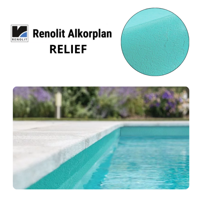 Liner PVC armé 180/100e uni antidérapant Alkorplan Relief – Image 8