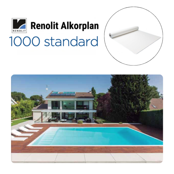 Liner PVC armé 150/100e Uni Standard Alkorplan 1000 – Image 2