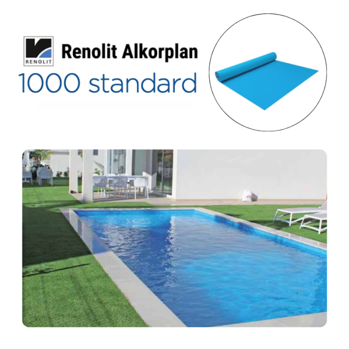 Liner PVC armé 150/100e Uni Standard Alkorplan 1000 – Image 5