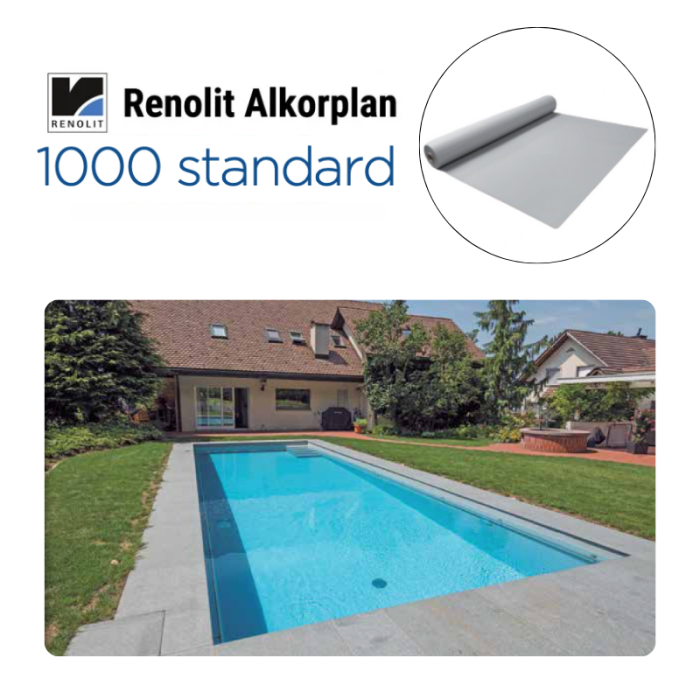 Liner PVC armé 150/100e Uni Standard Alkorplan 1000 – Image 6