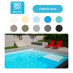 Liner PVC armé 150/100e uni type NG Delifol