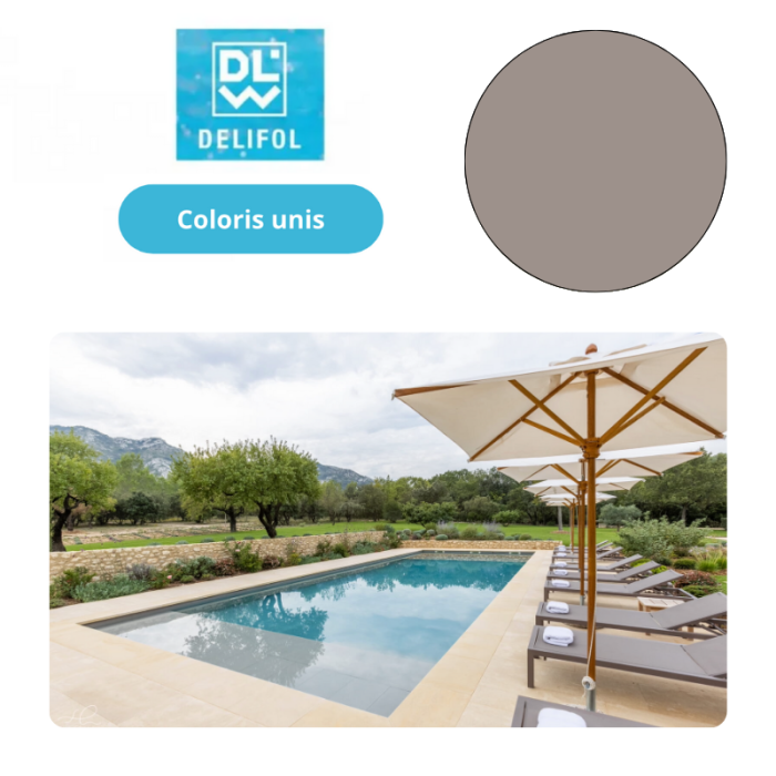 Liner PVC armé 150/100e uni type NG Delifol – Image 7