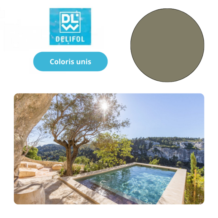 Liner PVC armé 150/100e uni type NG Delifol – Image 8