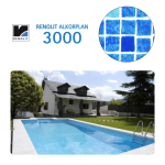 Liner PVC armé 150/100e verni Imprimé Alkorplan 3000 – Image 2