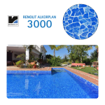 Liner PVC armé 150/100e verni Imprimé Alkorplan 3000 – Image 3