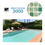 Liner PVC armé 150/100e verni Imprimé Alkorplan 3000 – Image 5