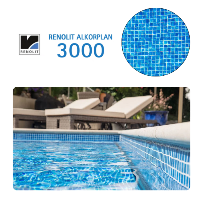 Liner PVC armé 150/100e verni Imprimé Alkorplan 3000 – Image 6