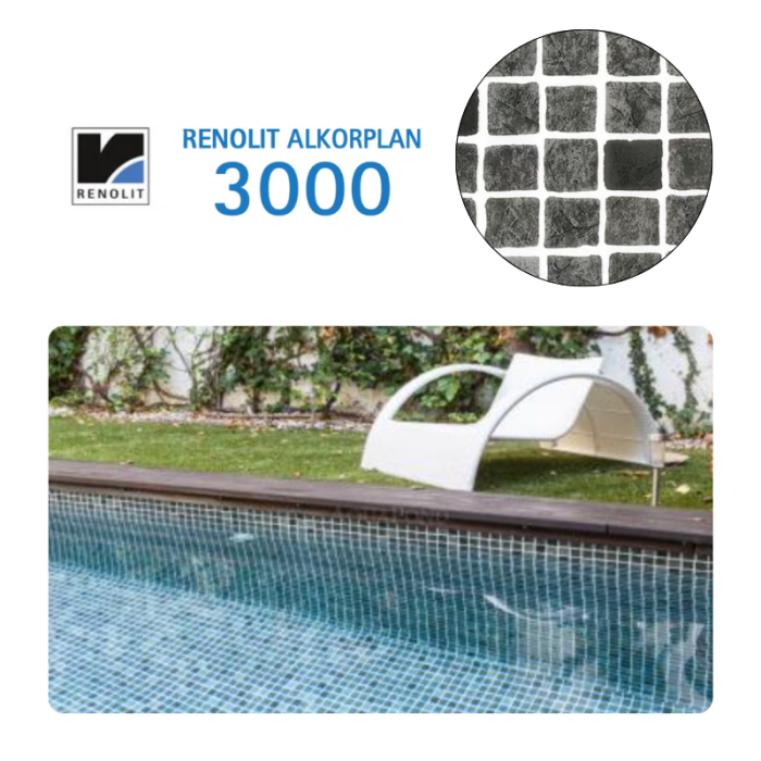 Liner PVC armé 150/100e verni Imprimé Alkorplan 3000 – Image 7