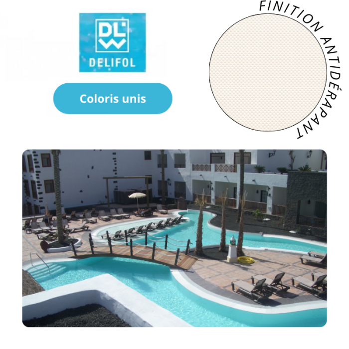 Liner PVC armé 180/100e antidérapant type NGP Delifol – Image 2