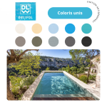 Liner PVC armé 180/100e antidérapant type NGP Delifol